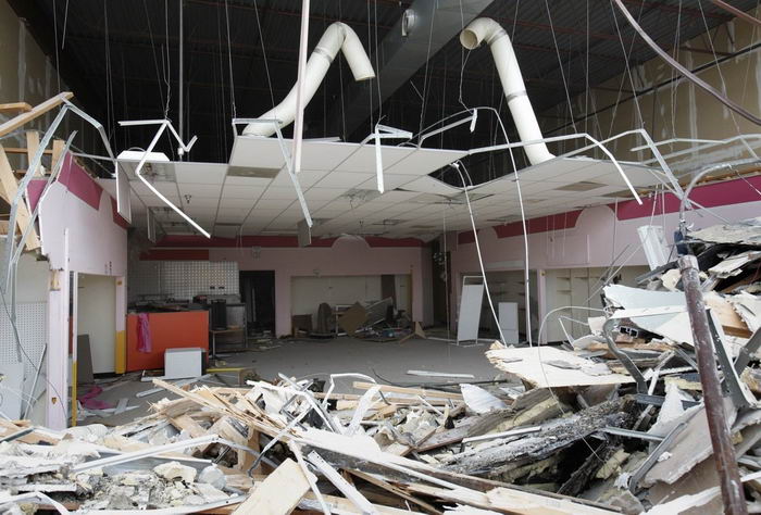 East Towne Mall (Gull Crossing, East Town Mall) - Demolition Photos From Mlive (newer photo)